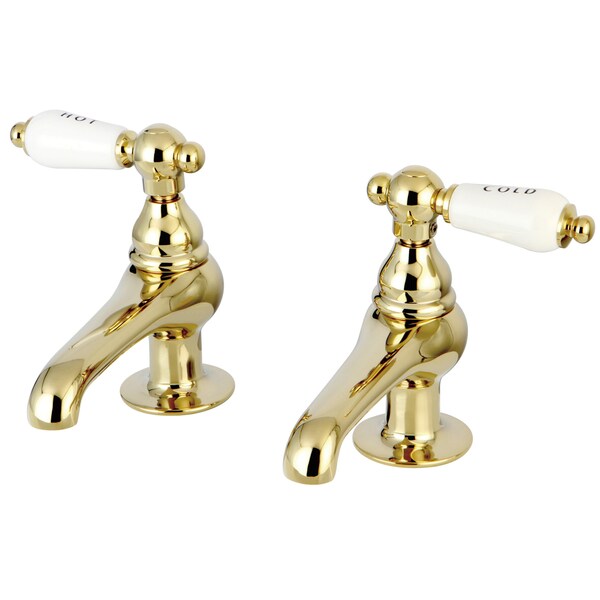 Restoration Basin Tap Faucet, Polished Brass